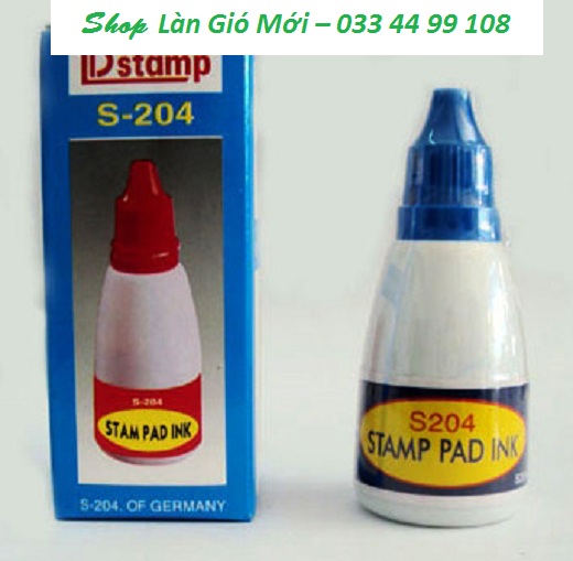 Mực dấu dstamp s-204 - dùng đóng lên giấy