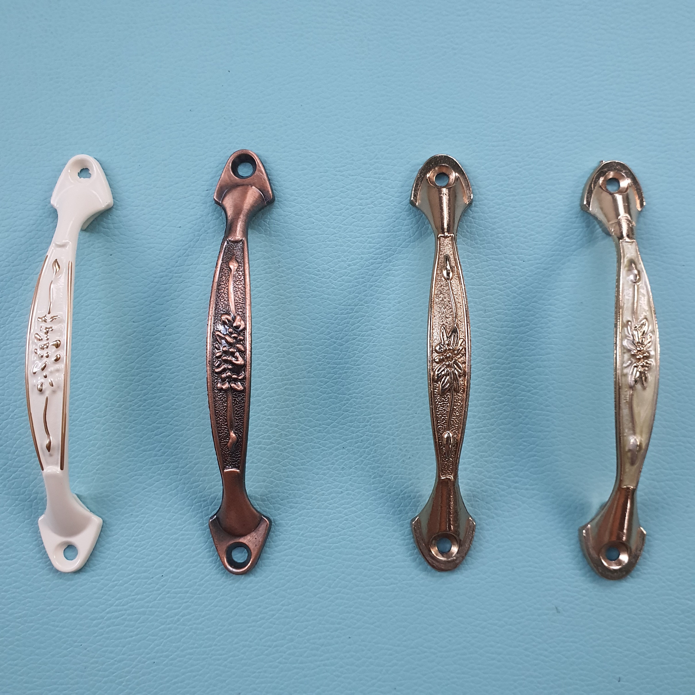 Tay nắm bông lúa cỡ trung, tay nắm nhôm nhẹ bắt rivet đủ màu