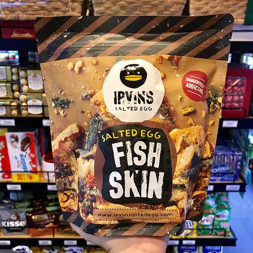 Snack IRVINS Salted Egg Fish Skin 105g