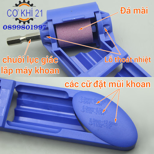 Dụng cụ mài Mũi khoan, Mũi đục đa năng