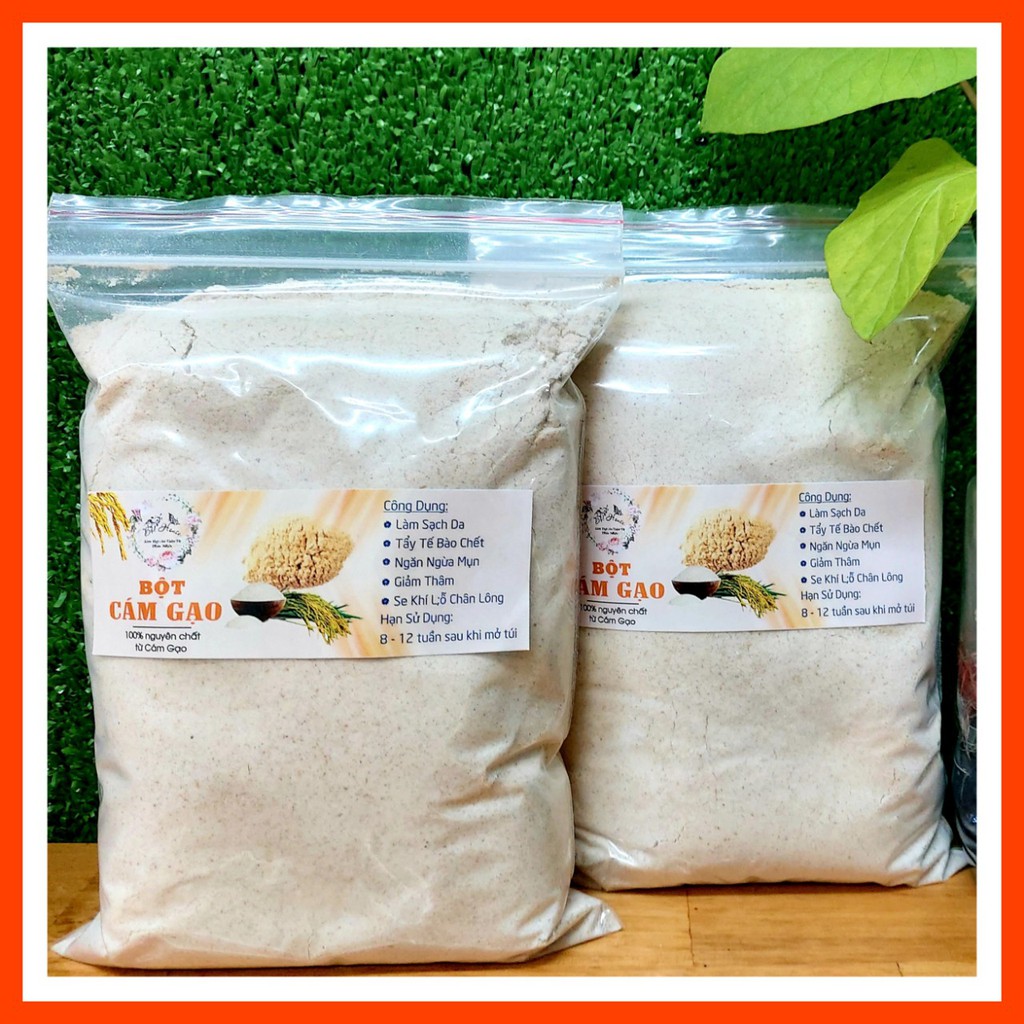 Bột cám gạo thiên nhiên handmade nhà bột dưỡng da
