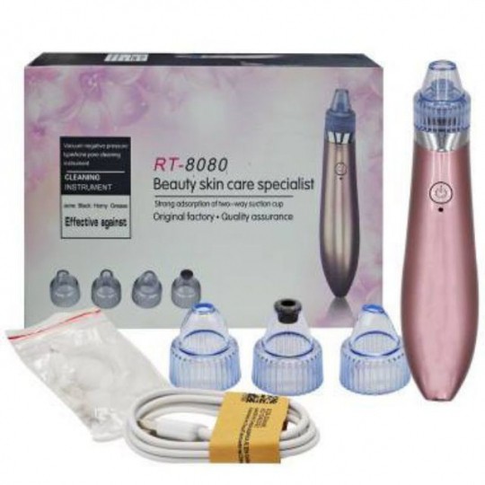 Máy hút mụn đầu đen Nhật Bản Beauty Skin care XN-8030/RT8080 sạc điện hút siêu sạch các loại mụn cứng đầu làm đẹp da hiệu quả nhanh chóng