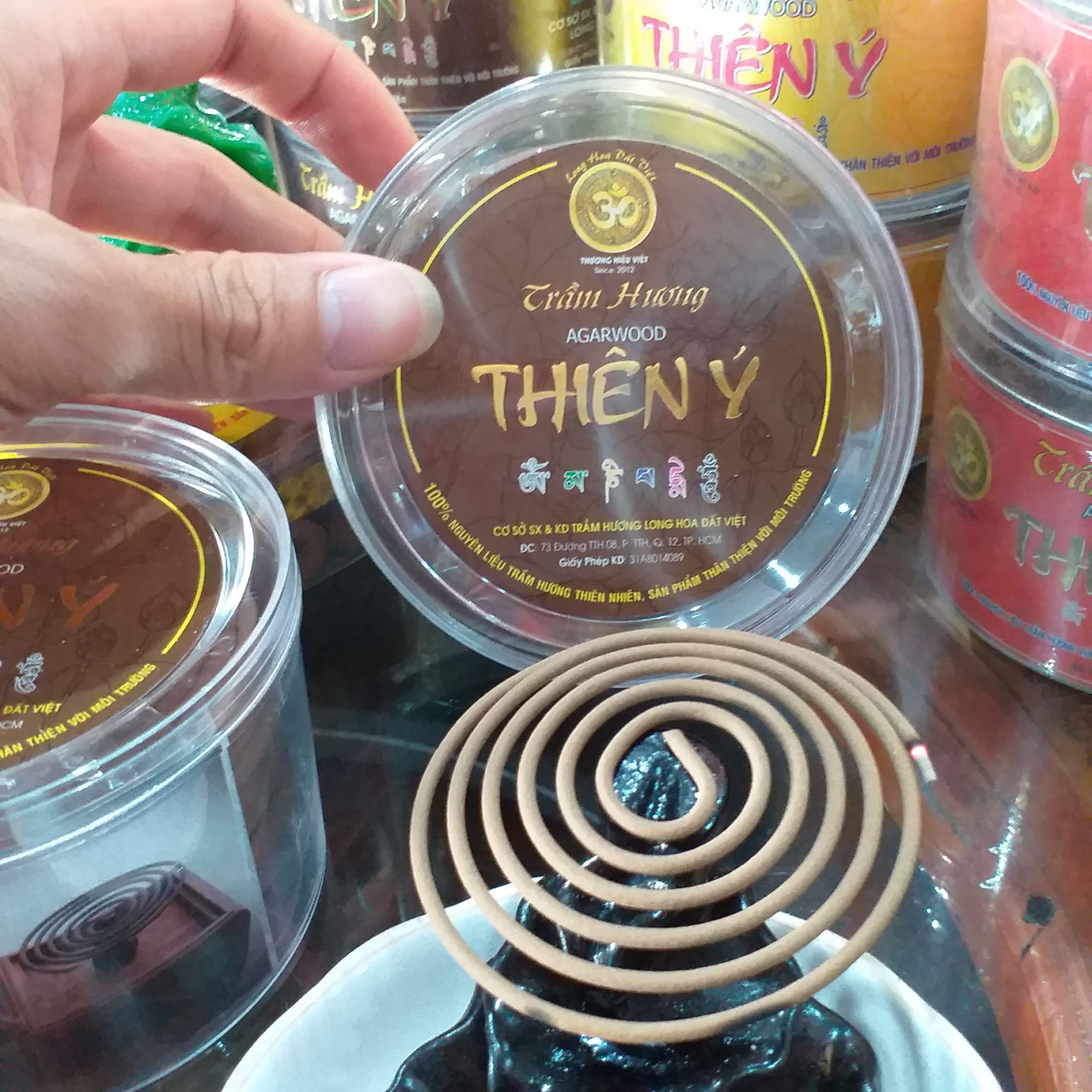 NHANG KHOANH VÒNG 4h Thiên Ý (hộp tem nâu 40 khoanh)