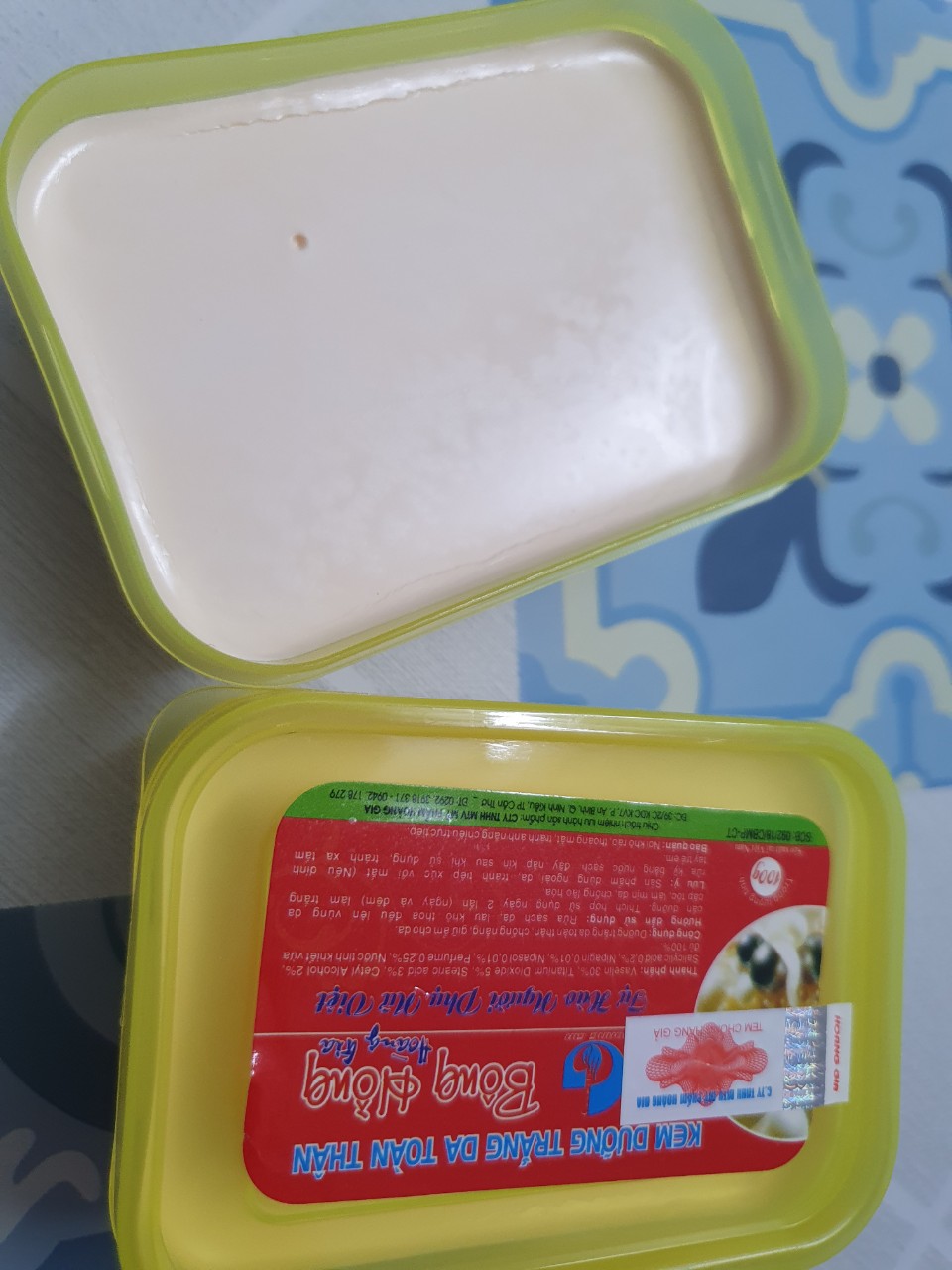 Kem cốt đăc BÔNG HỒNG HOÀNG GIA - Dùng trộn kem hoặc xài trực tiếp - kem cốt trộn kem 100g