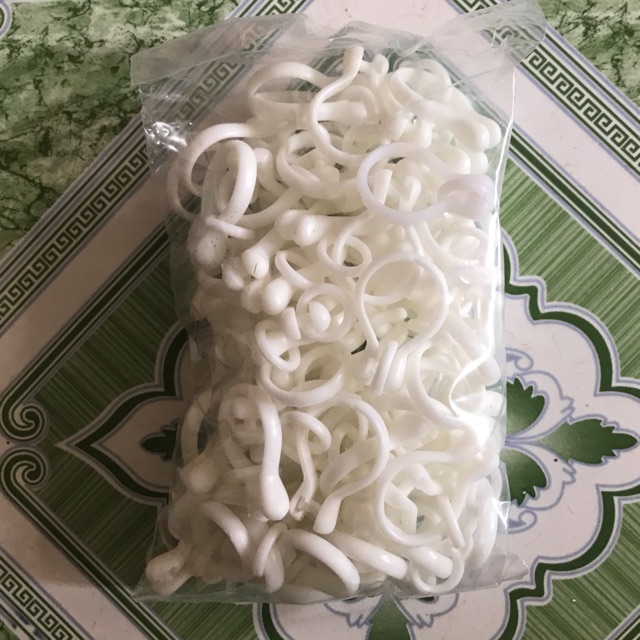 Combo10 Móc Nhựa Treo Rèm Màn.Mùng
