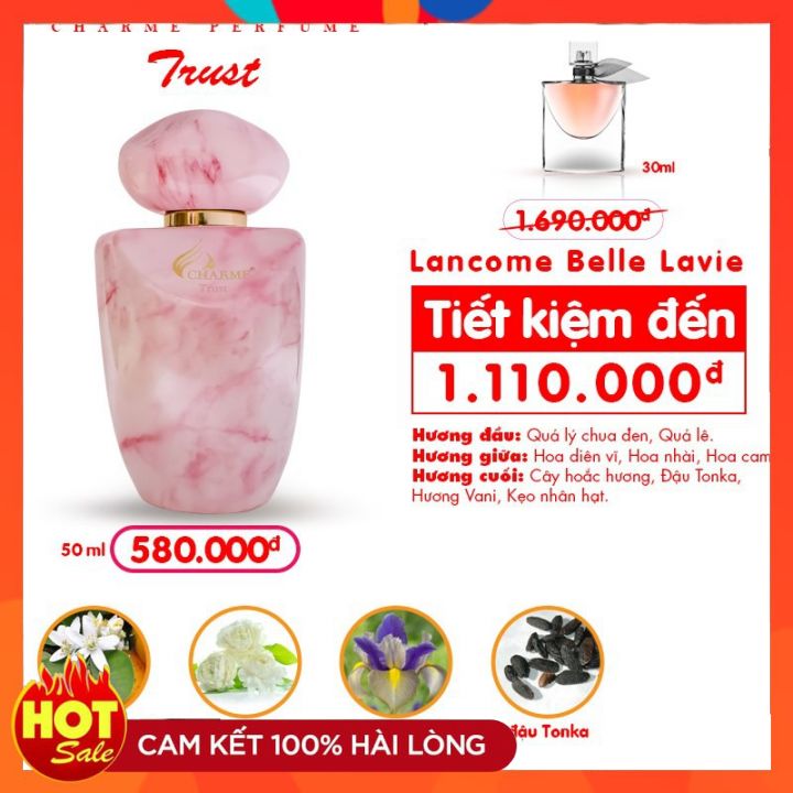 Nước hoa nữ trust 50ml chính hãng