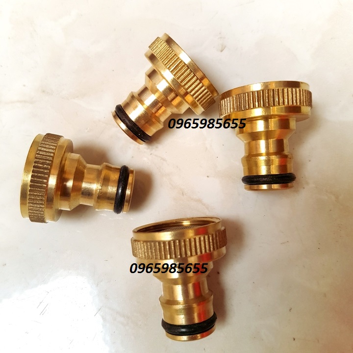 Khớp nối đồng đầu có lọc nước vào cho máy rửa xe