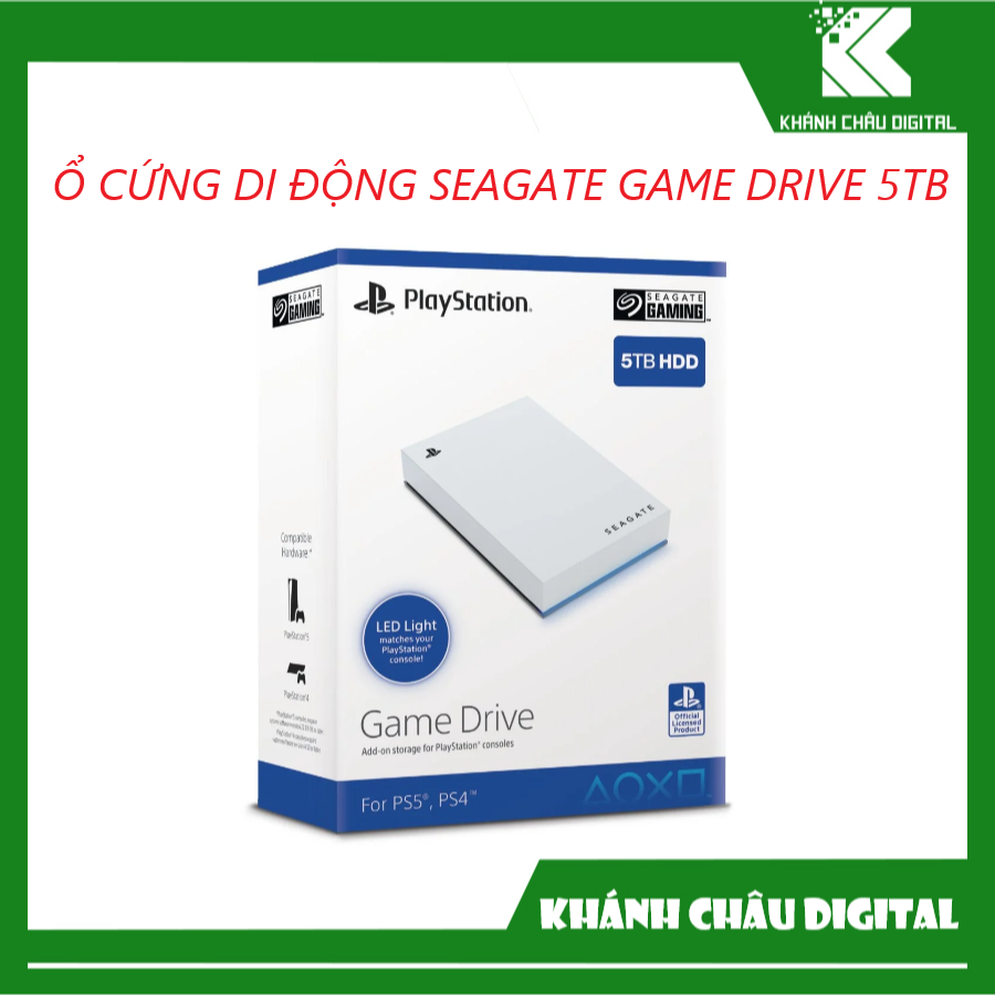 Ổ CỨNG DI ĐỘNG SEAGATE GAME DRIVE 5TB