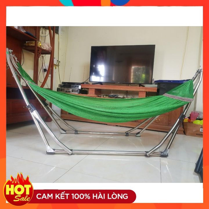 Bộ Khung Võng Xếp Inox phi 32 (Chất Liệu Inox) bảo hành 1 năm