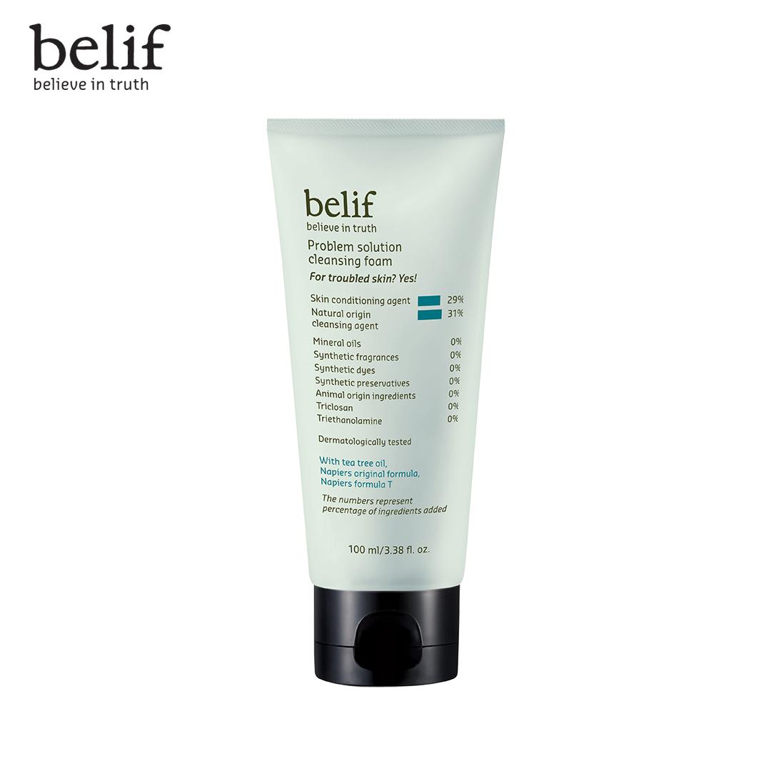 Sửa rửa mặt ngăn ngừa mụn Belif Problem Solution Cleansing Foam 100 ml