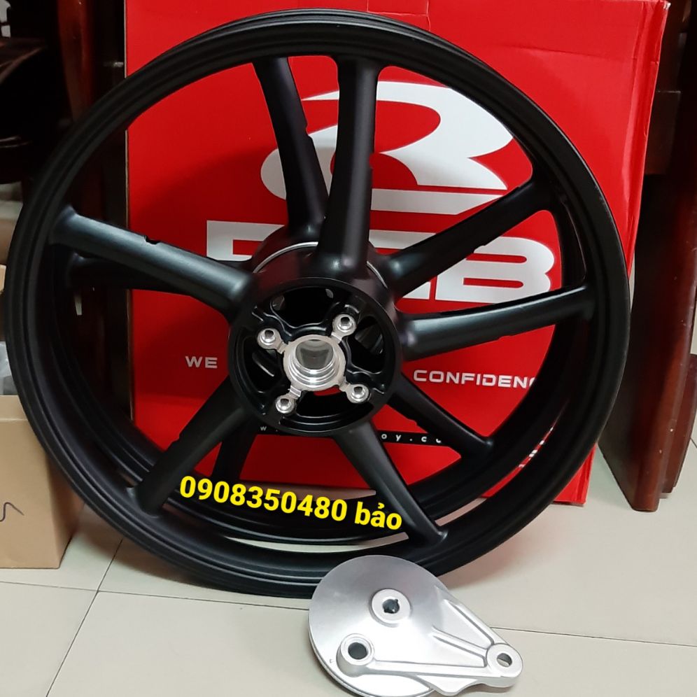 BÁNH Mâm 5 cây kiểu RCB gắn WAVE đời 2016 đến 2020 kèm má đùm sau gắn như zin sản phẩm như hình