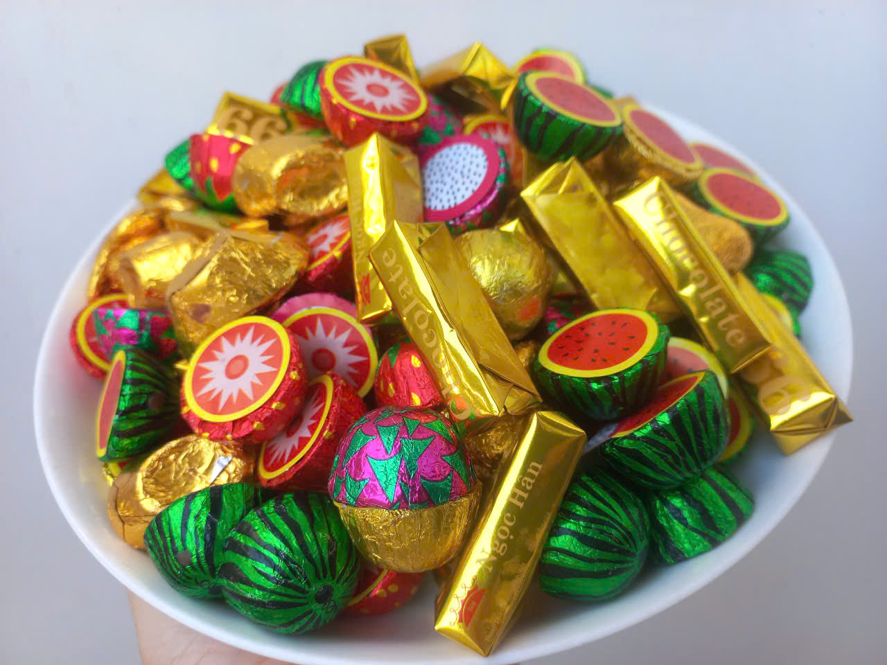 Mixed Chocolate Candy 1kg - Tet Candy, Vietnamese Chocolate Candy - Snacks