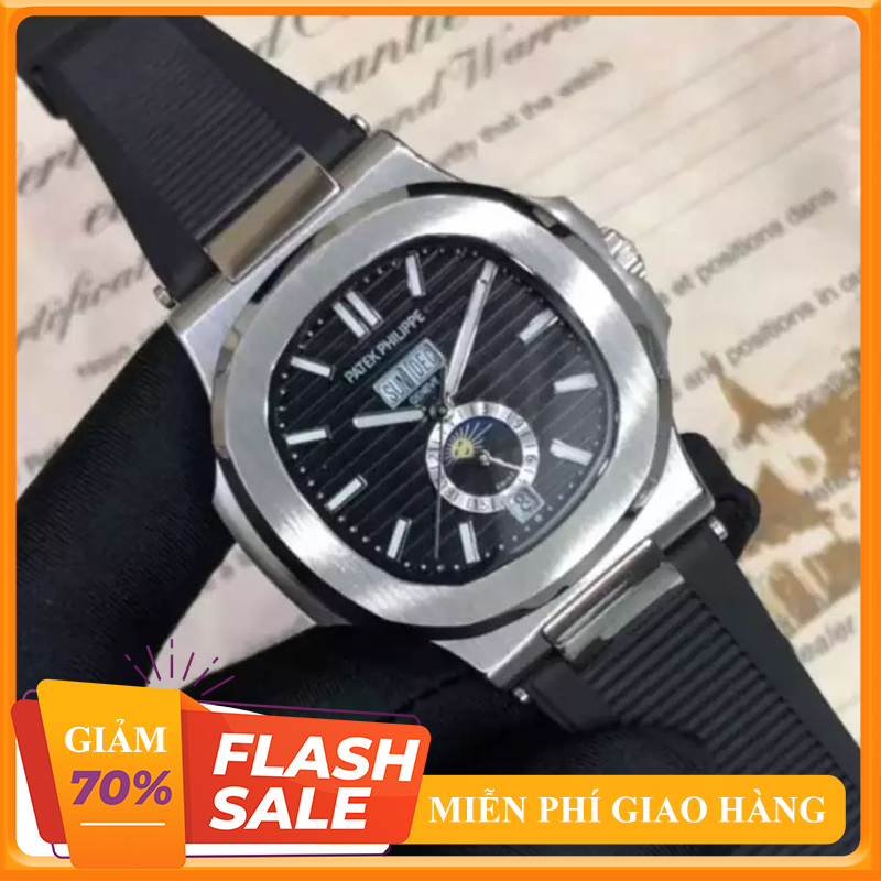 [ KING TOP ] ĐỒNG HỒ NAM PATEK Philippe268 AUTOMATIC NAUTILUS + THẺ BẢO HÀNH