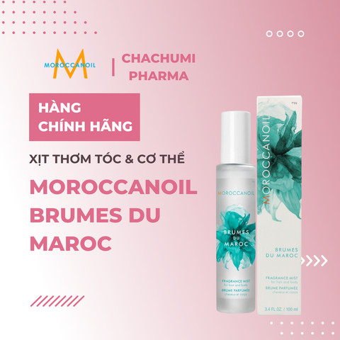Xịt thơm tóc & cơ thể Brumes Du Maroc Moroccanoil 30ml