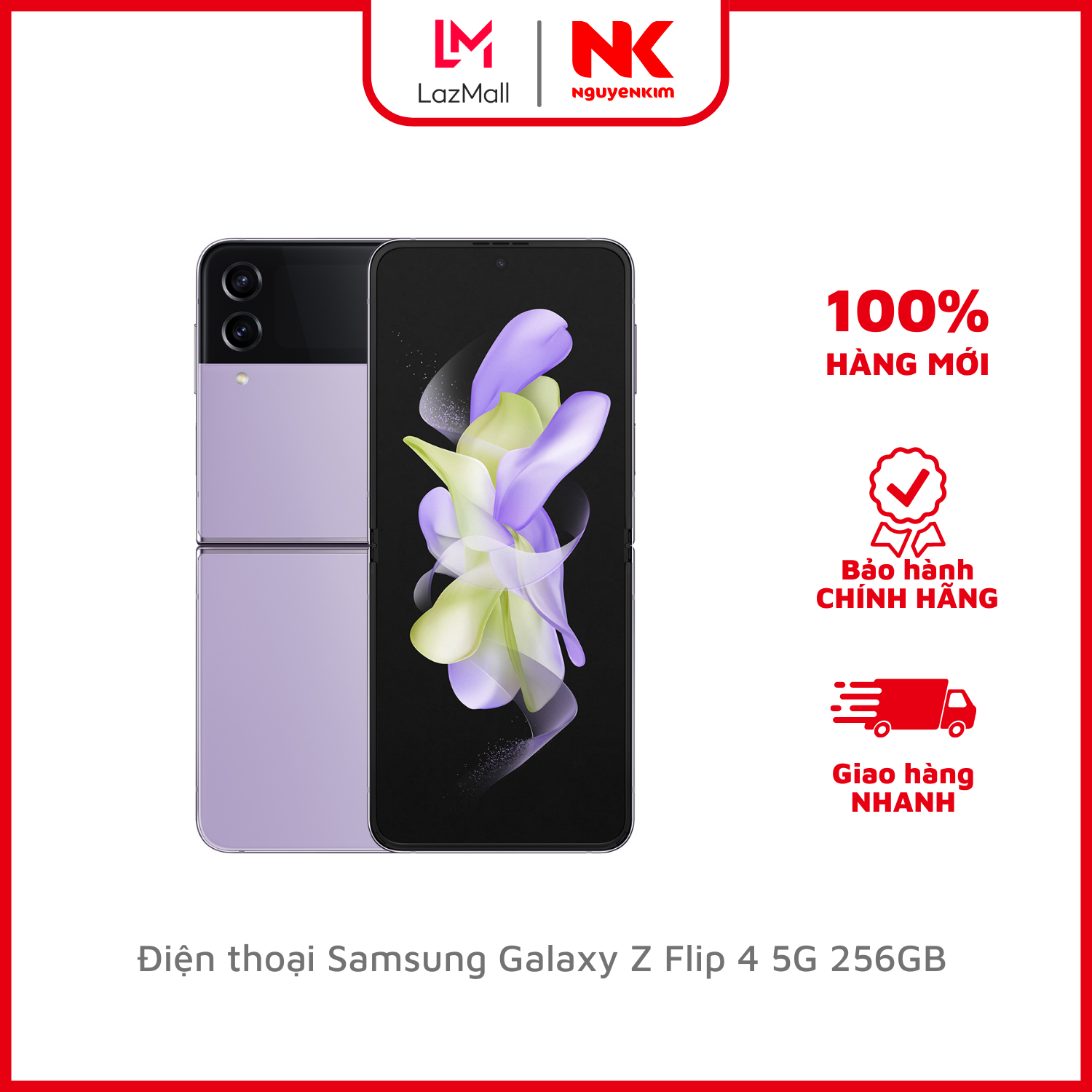 Điện thoại samsung galaxy z flip 4 5g 256gb