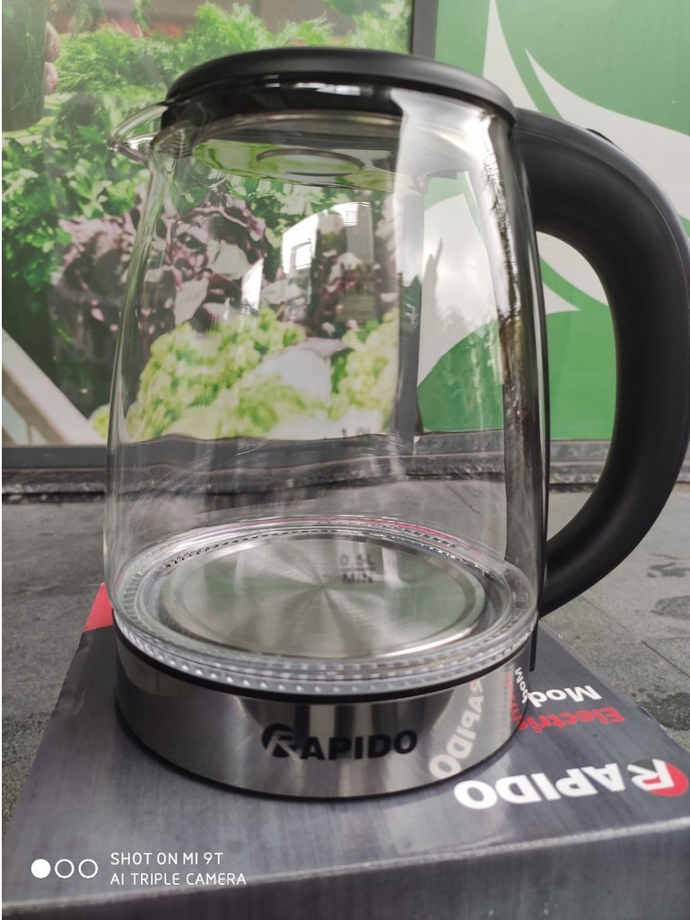 Ấm siêu tốc rapido rk1818 1,8 lít - đồ gia dụng-đa ngành