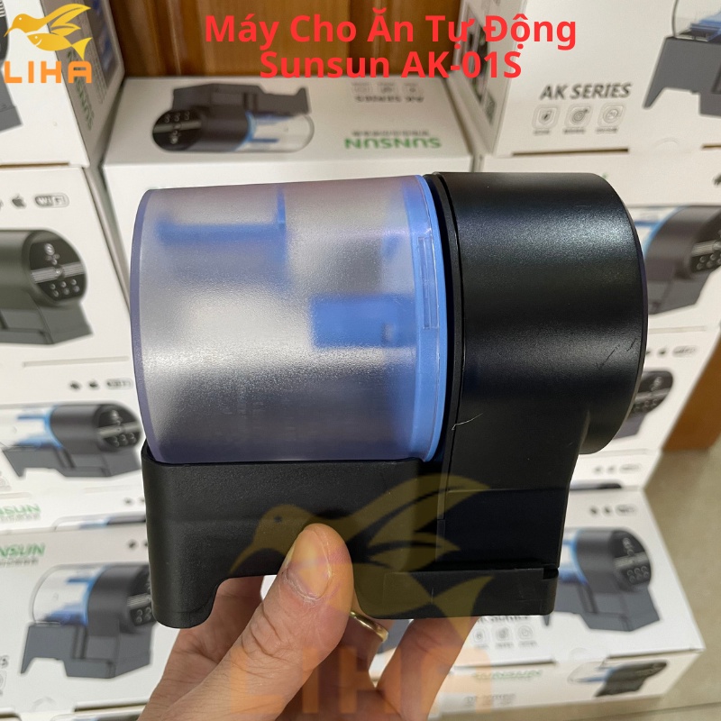 Máy cho cá ăn tự động sunsun ak-01s, ak-02 - máy cho cá ăn