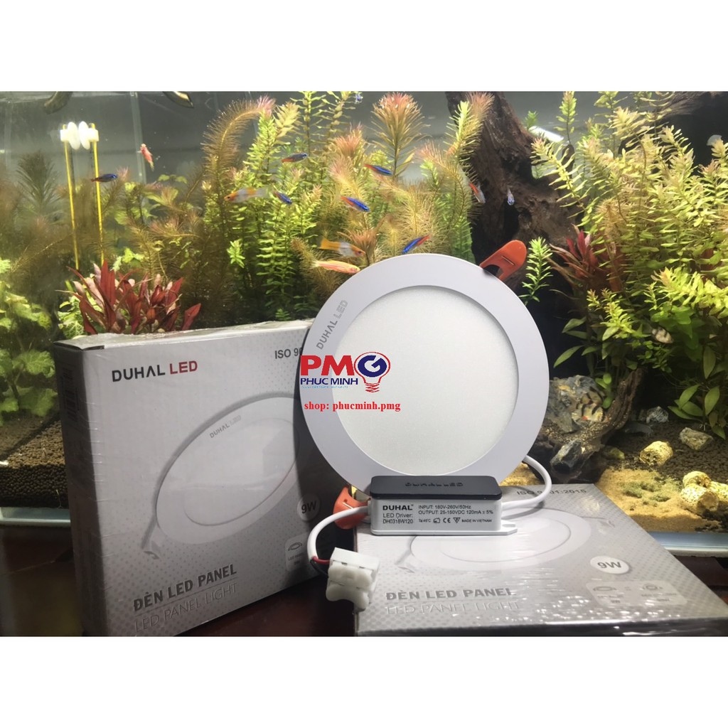 Đèn led âm trần tròn, thương hiệu duhal - 6w, 9w, 12w, 18w - mã sản phẩm sdgt kdgt, chính hãng