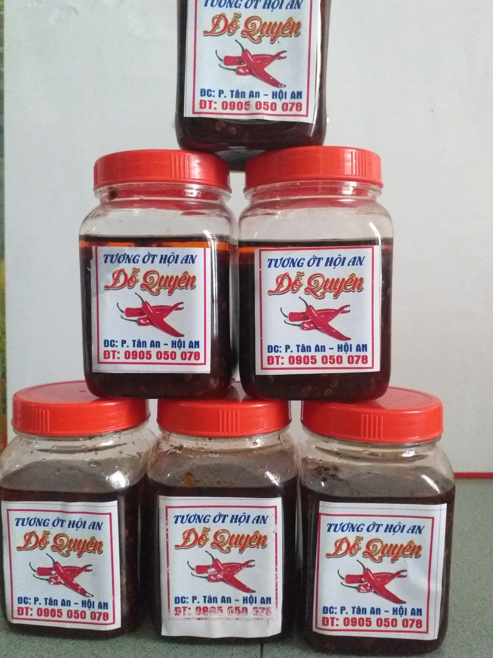 TƯƠNG ỚT HỘI AN ĐỖ QUYÊN THƠM NGON