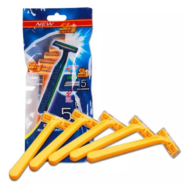 Hàng xịn - set 5 cây dao cạo râu 2 lưỡi