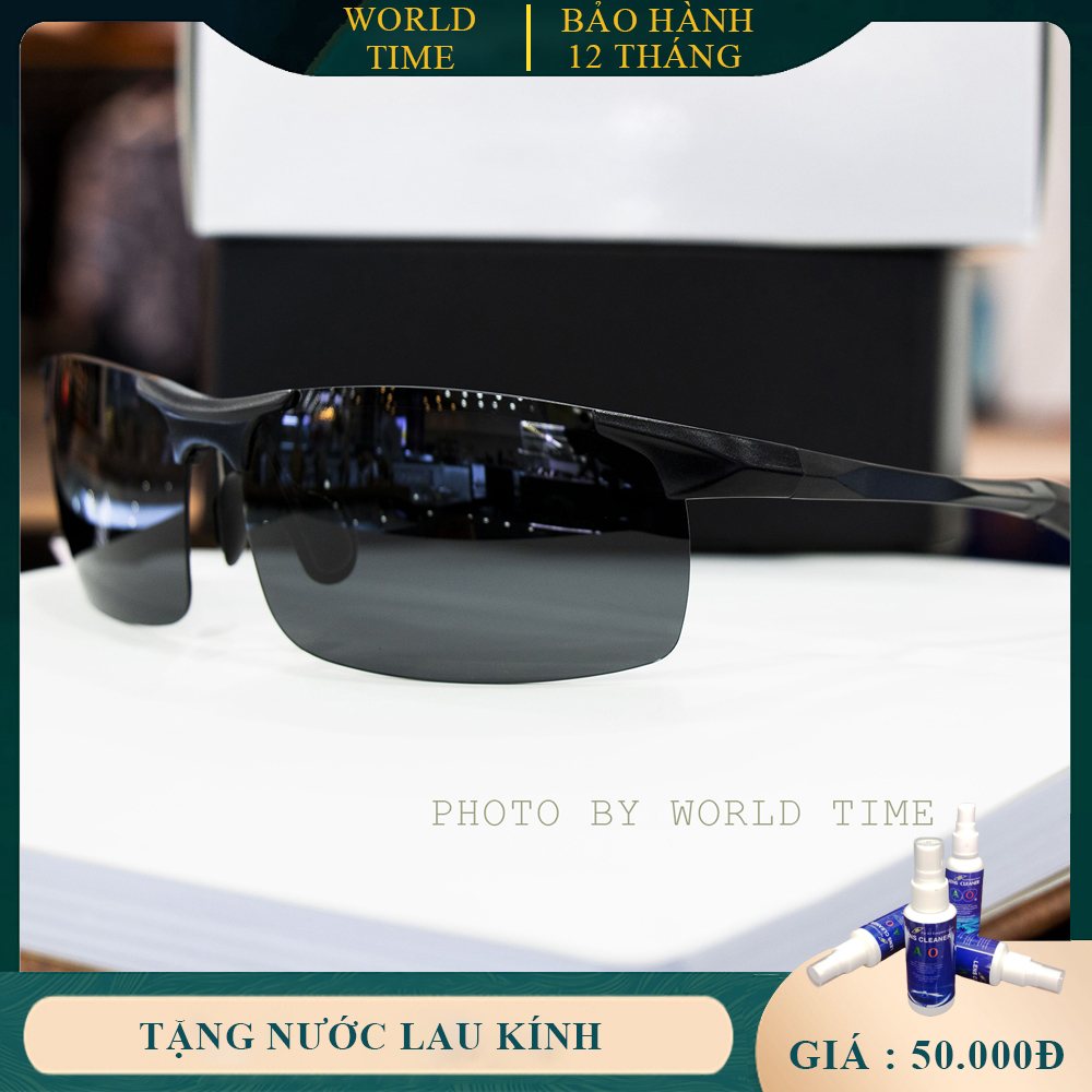 Kính Mát Nam P8250 Full box, Khăn lau, Thẻ  Bảo Hành 12 Tháng, Kính Polarized cao cấp chống chói, chống lóa, chống tia UV400