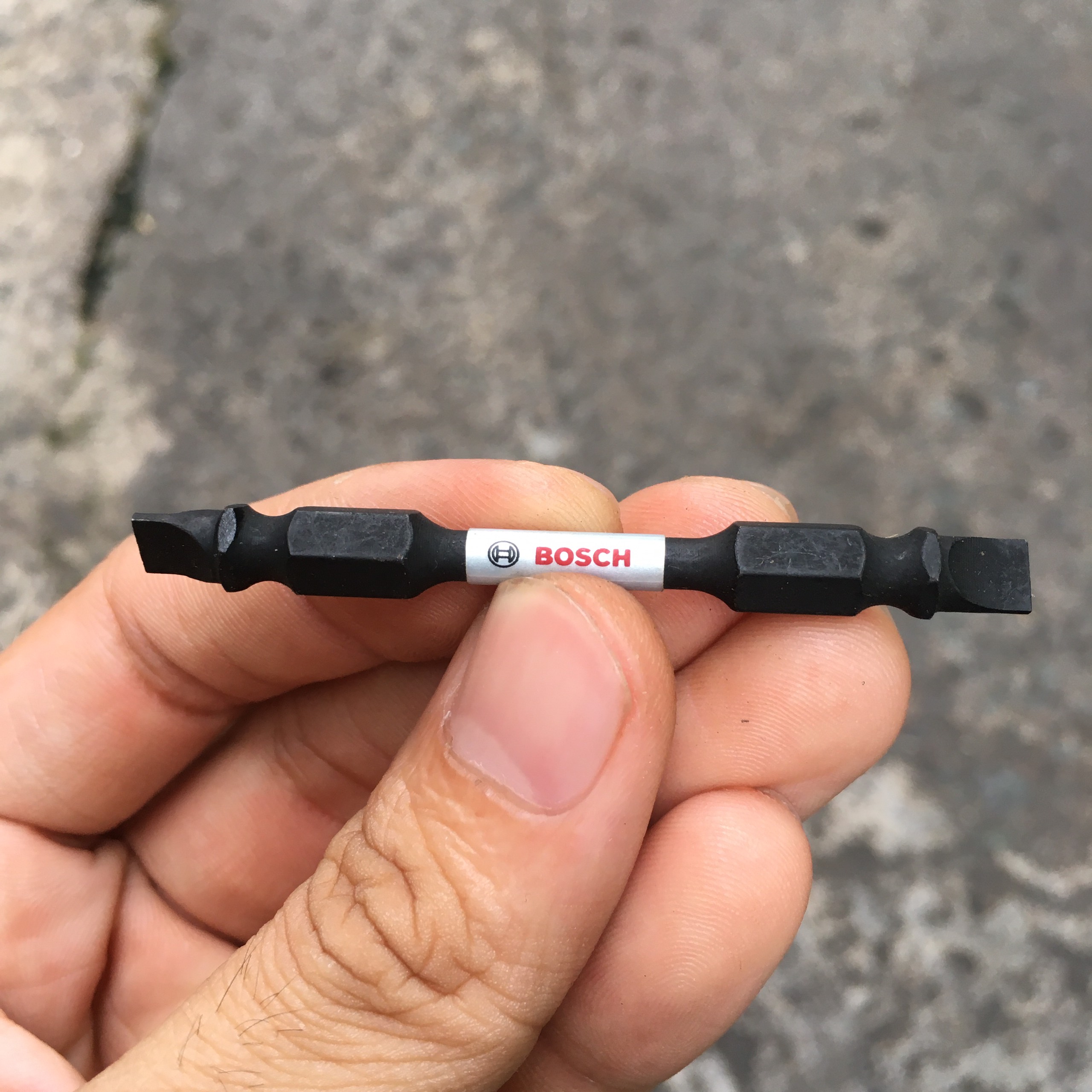 Mũi Vít Dẹp Hai Đầu BOSH SL6 65mm