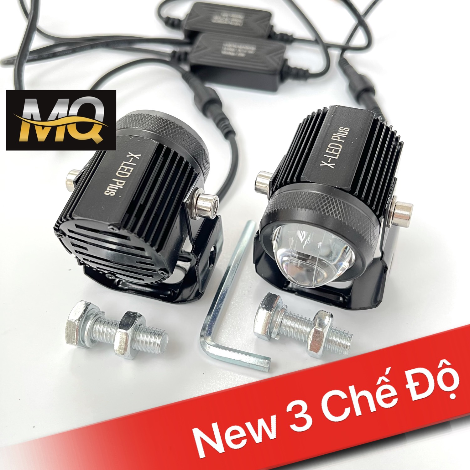 ĐÈN TRỢ SÁNG MINI  XLED Plus MẪU 2024  COST VÀNG- PHA TRẮNG HOẶC SÁNG CẢ VÀNG + TRẮNG , BH12 THÁNG TẶNG CÔNG TẮC