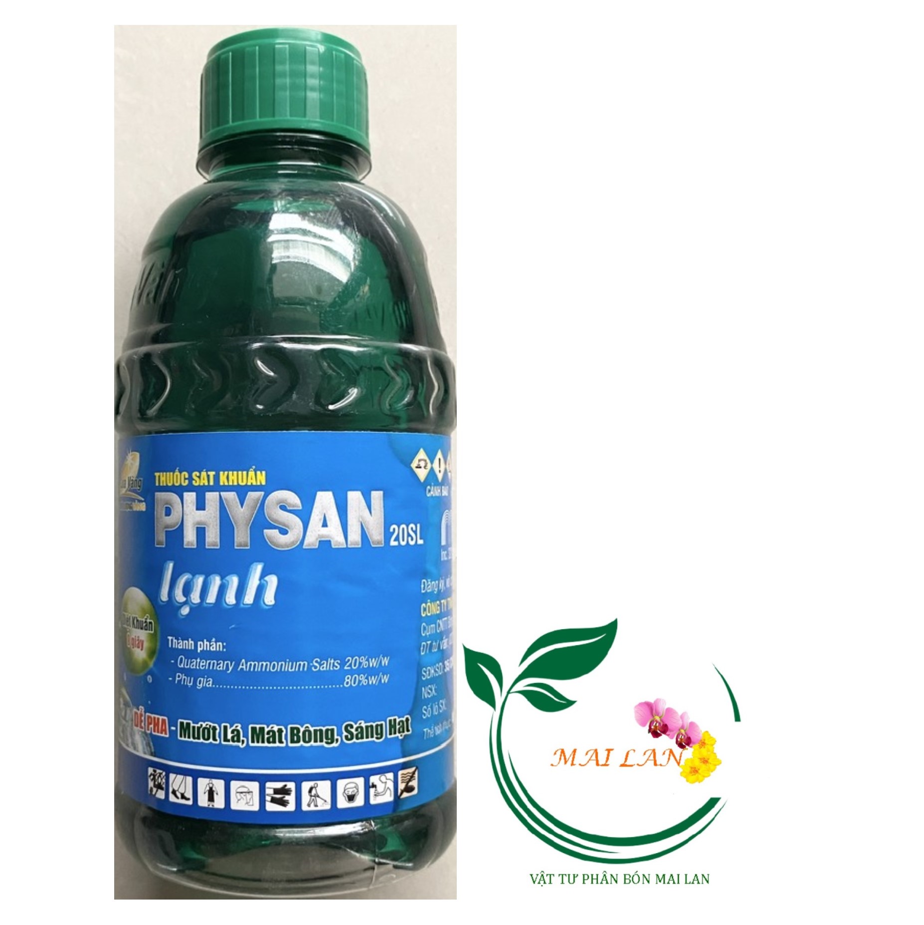 Thuốc trừ sát khuẩn physan lạnh 20sl - #475a# 480ml
