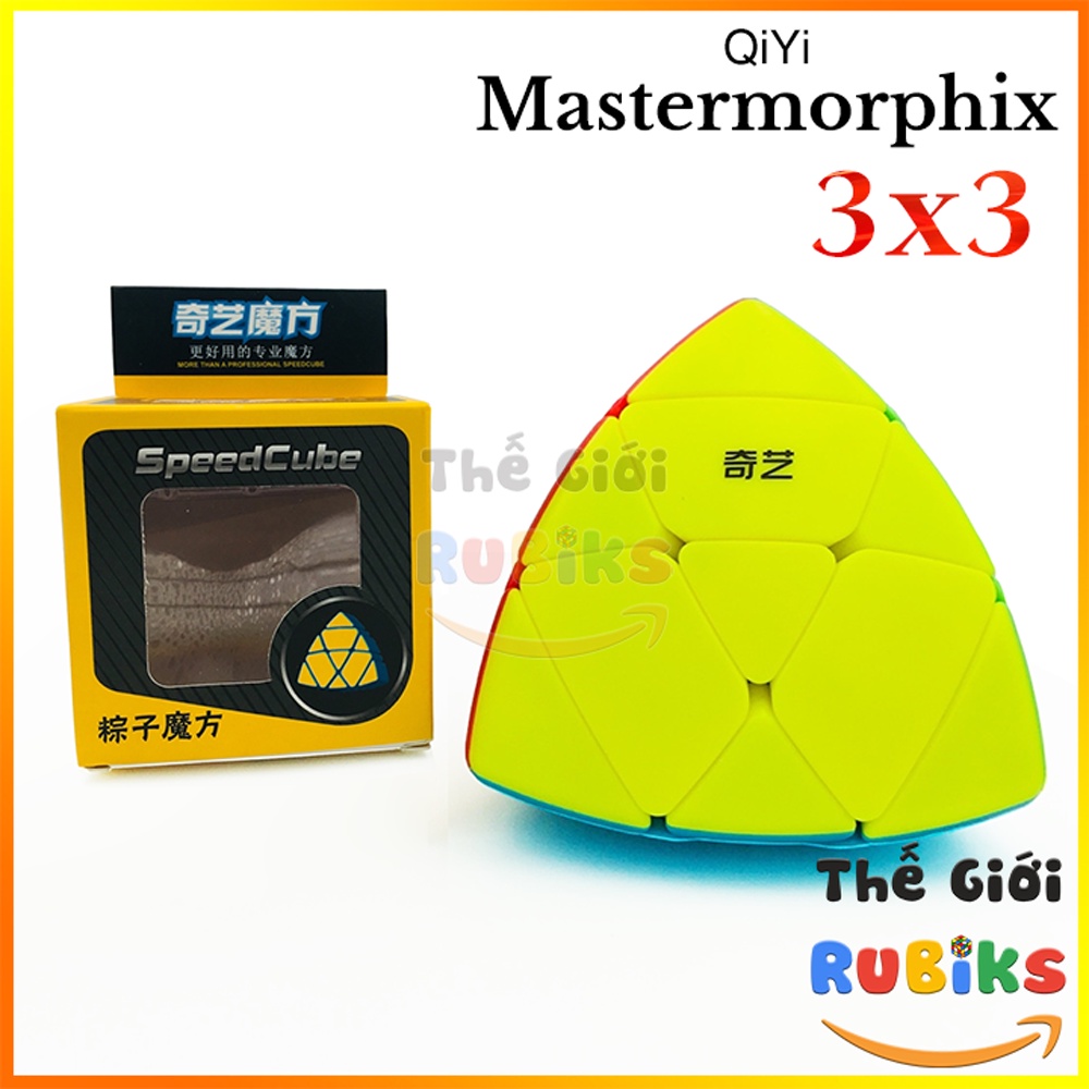 Rubik Biến Thể QiYi Mastermorphix Cube 3x3 Rubic Mastermorphix MoFangGe 3 Tầng Đồ Chơi Thông Minh