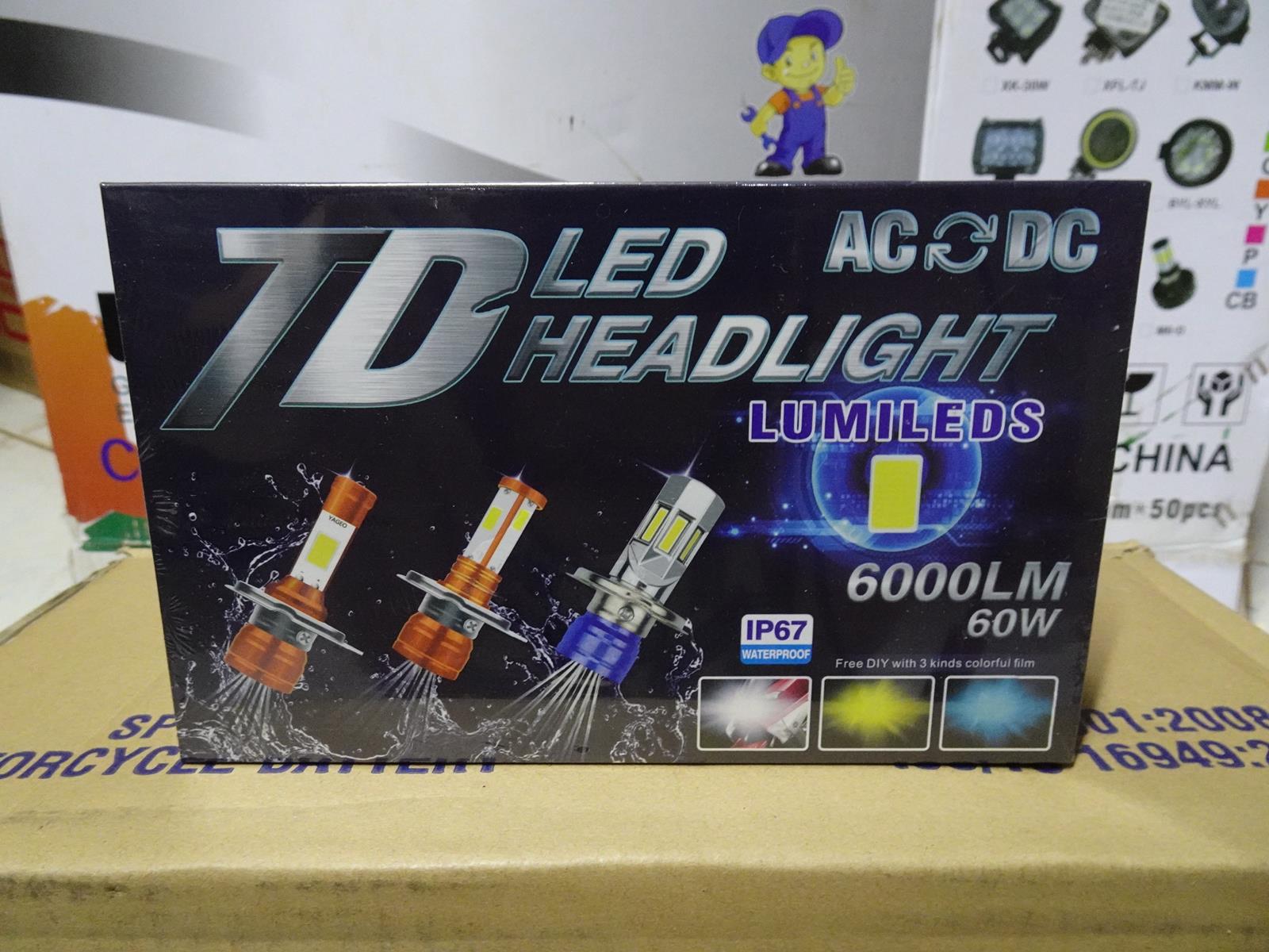 ĐÈN LED ĐA NĂNG SIÊU SÁNG MOTOLED 60W GẮN CÁC LOẠI XE MÁY - SLP SHOP