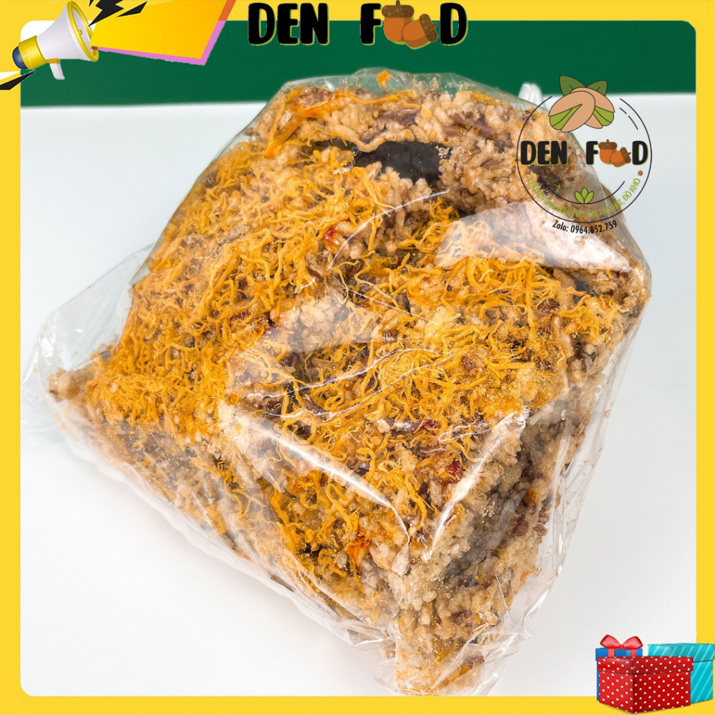 Cơm cháy gạo lứt chà bông - bịch 500g