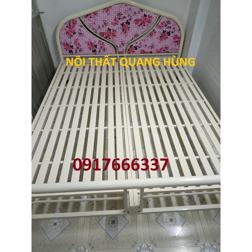 Giường sắt 1 -2 người nằm không gỉ giá siêu tiết kiệm