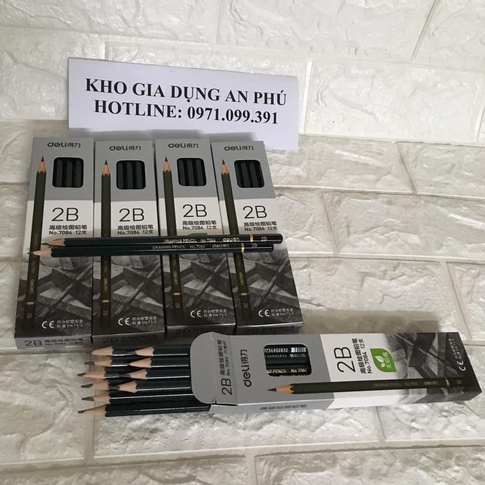 Bút chì Deli 2B cao cấp