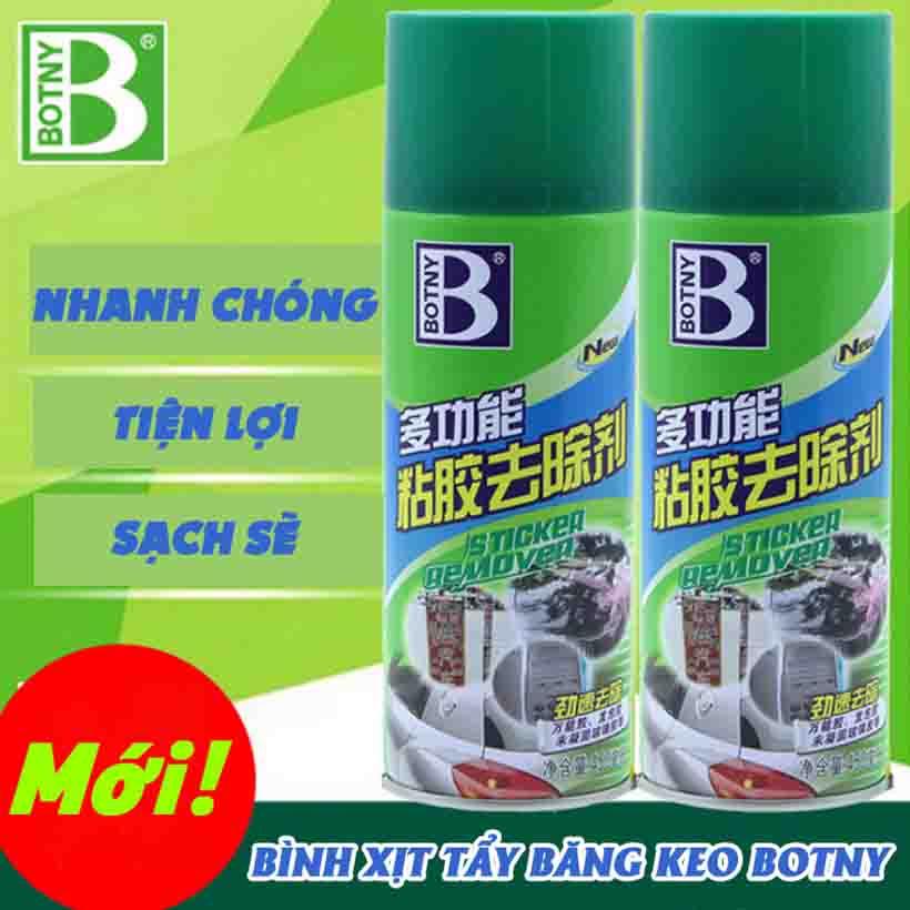 Bình xịt tẩy băng dính, băng keo BOTNY B-1810