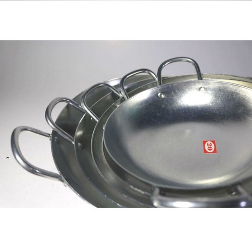 [HCM]Chảo Nhôm Bầu 2 Quai Dày Chiên Xào Size Trung