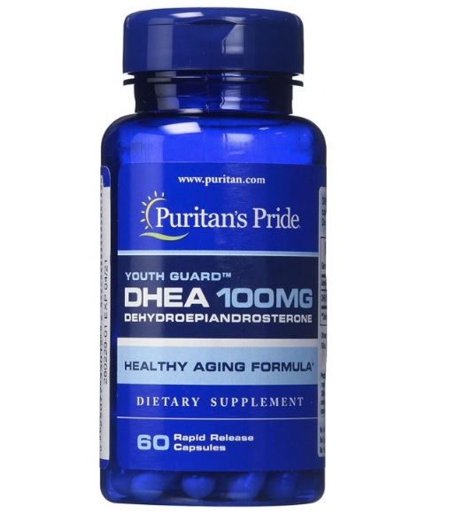 Tăng cường sinh lực nam nữ, hỗ trợ sinh sản (HSD: 02/2026) DHEA 50mg 100 viên