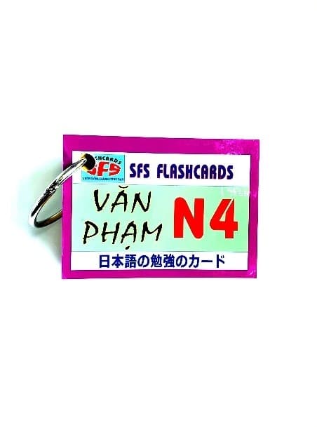 Flashcard Tiếng Nhật – Thẻ học tiếng Nhật Ngữ Pháp N4