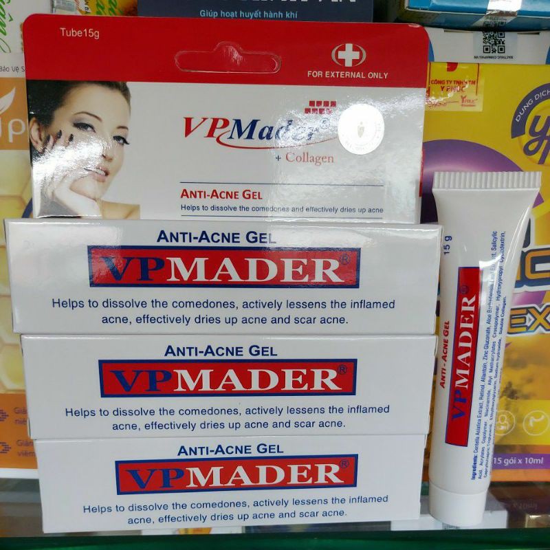 Kem bôi mụn vpmader
