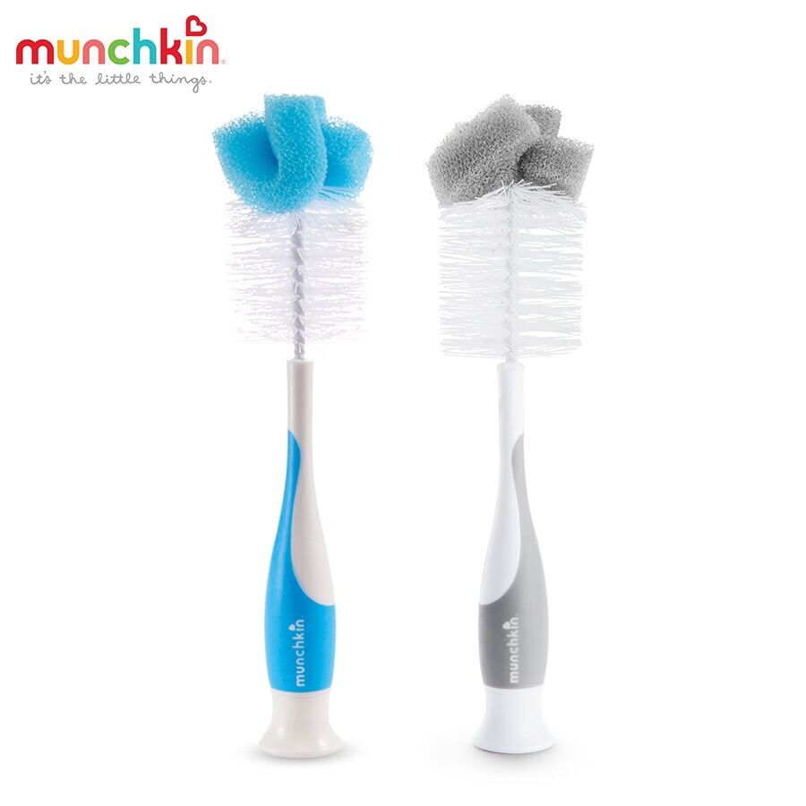 Cọ rửa bình sữa và núm ty có mút munchkin