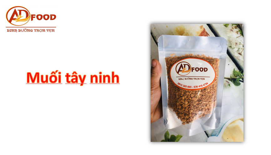 500g muối chay Tây Ninh