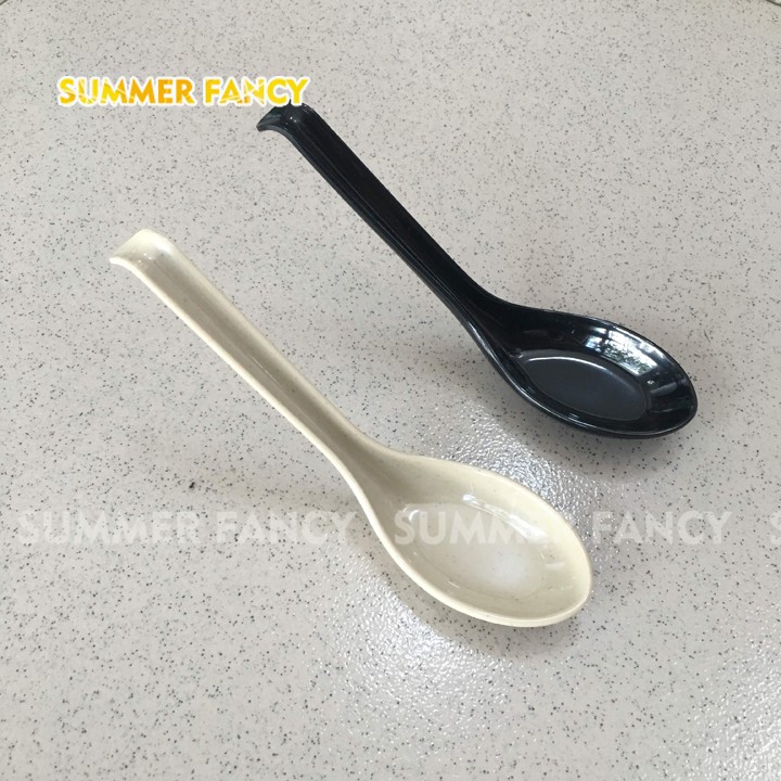 Muỗng 16.5cm melamine cao cấp muỗng súp canh spoon soup