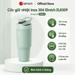 (Chỉ 20.08)Cốc giữ nhiệt inox 304 Elmich EL8309 dung tích 900ml