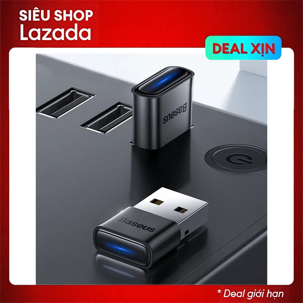 USB Bluetooth 5.0 tốc độ cao Baseus BA04 Bluetooth Receiver