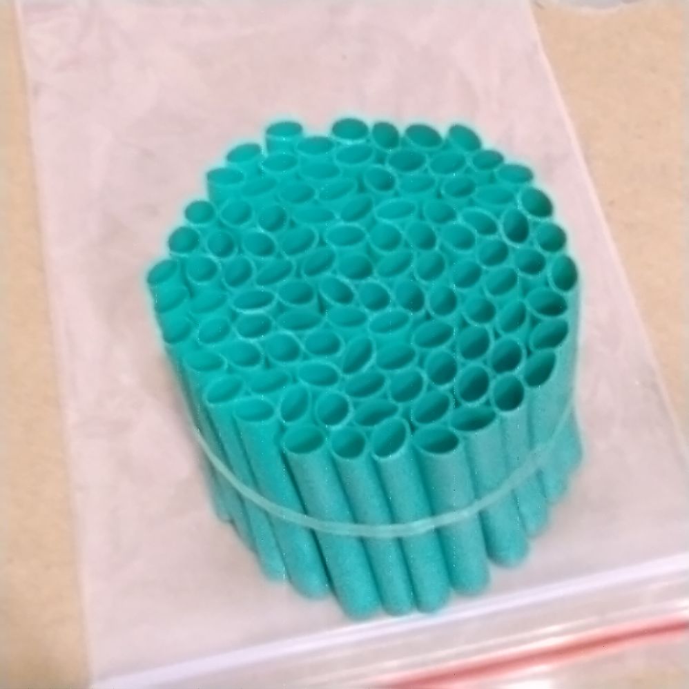 250 ống gen co nhiệt phi 3mm màu xanh lá cắt sẵn 3cm.