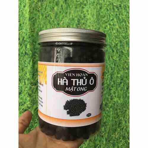1Kg bằng 2 hũ viên hà thủ ô đỏ mật ong (t