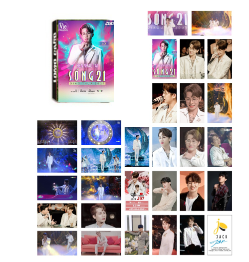 lomo JACK J97 sóng 2021 1 hộp 30 tấm