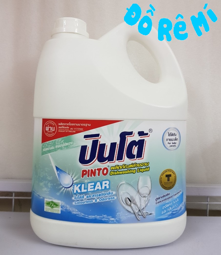 [HCM]Nước rửa chén Pinto Thái 3800ml
