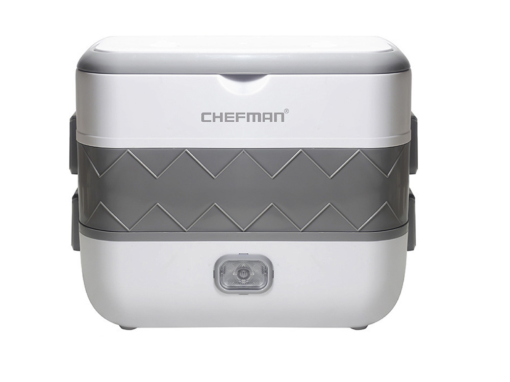 Hộp cơm chefman cm-121i - tặng kèm túi da đựng hộp cơm
