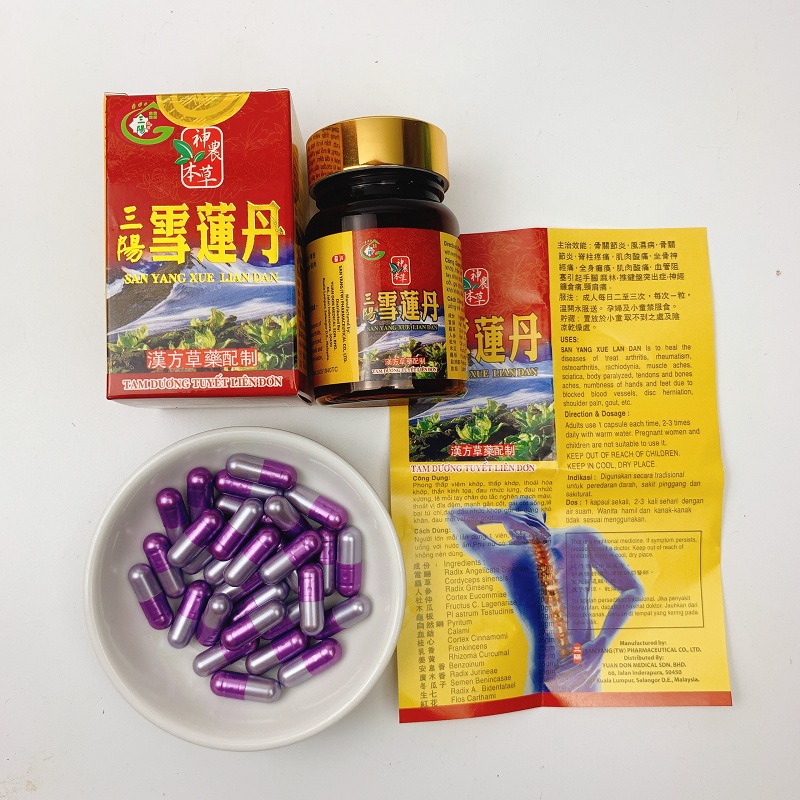 Tam dương tuyết liên đơn – hỗ trợ xương khớp