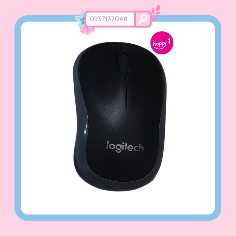 Chuột máy tính không dây Logitech M186 chính hãng